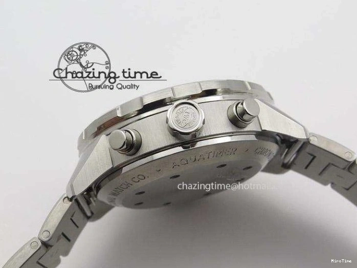 MIROTIME 0228 Versatile Aquatimer Chrono IW376803 V6F 1:1 Best Edition White Dial On SS Bracelet A 7359
